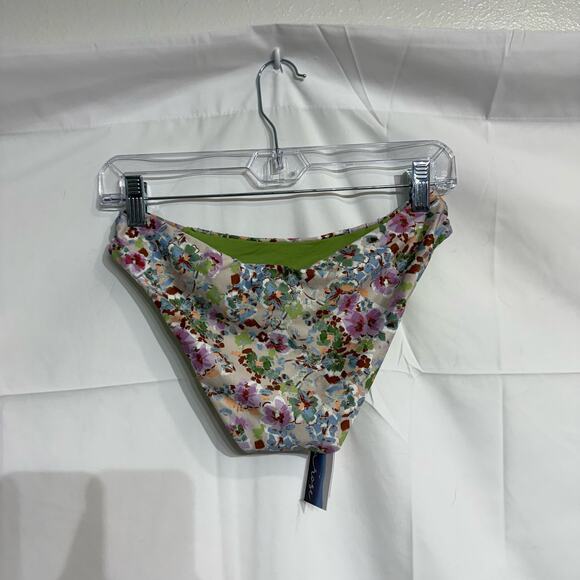 Isabella Rose Maui Floral Reversible Swim Bottom Sz M NWT - Picture 6 of 13